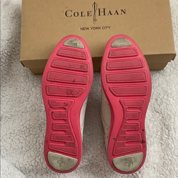 Cole Haan Lunargrand Wingtip Suede Sneakers 5.5 - Picture 2 of 2